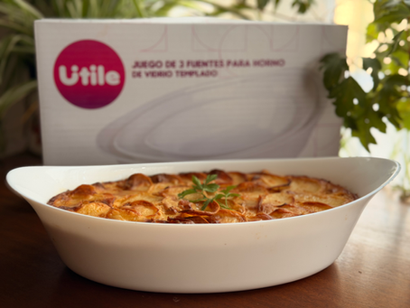 Receta mil hojas de papas 🥔 