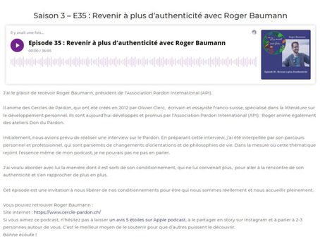 Interview du 15 décembre 2021