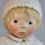 Thumbnail: Artist doll with white mohair dress | Elisabeth Pongratz-Schöfer