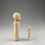Thumbnail: Fatschenpuppe | Artist doll designed by Elisabeth Pongratz | Wooden doll