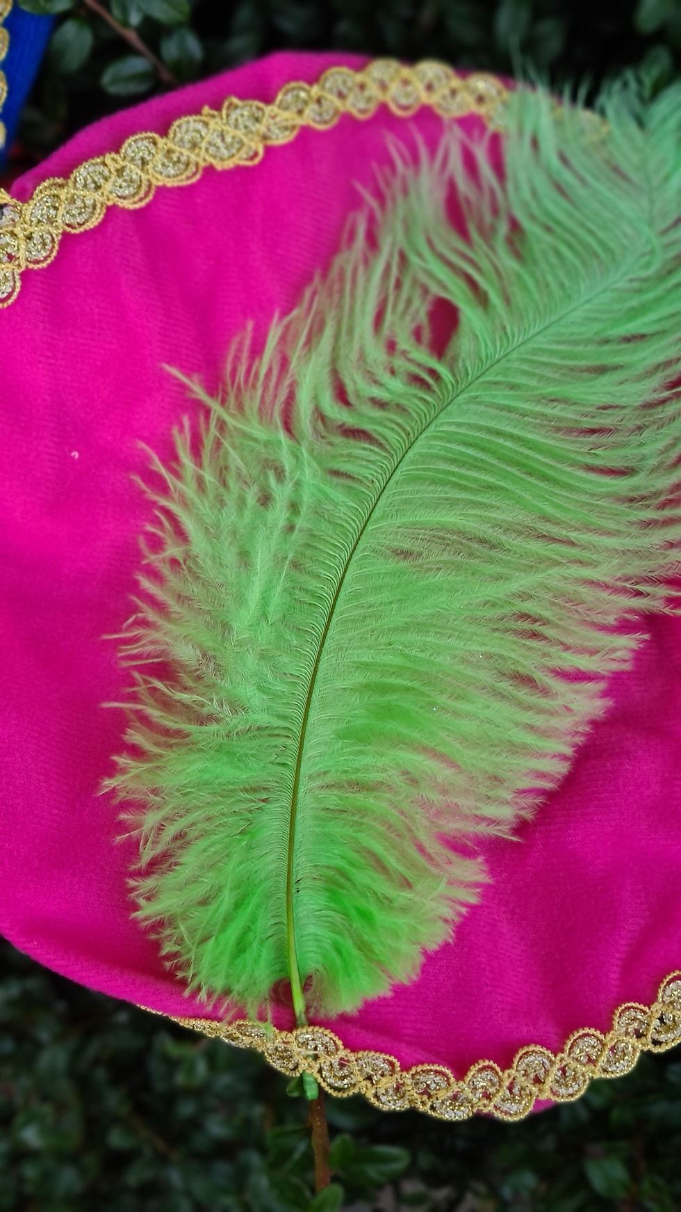 Thumbnail: Pietenmuts Rood, paars, blauw, roze