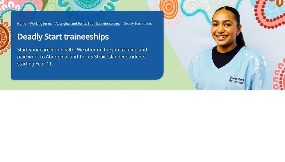 Deadly Start Traineeships
