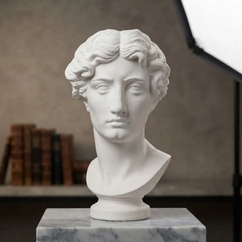 Estatua Busto Clasico Griego