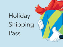 shopDisney Holiday Shipping Pass
