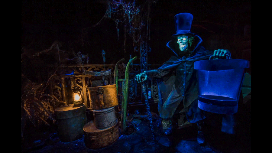 Haunted Mansion Disneyland Hatbox Ghost