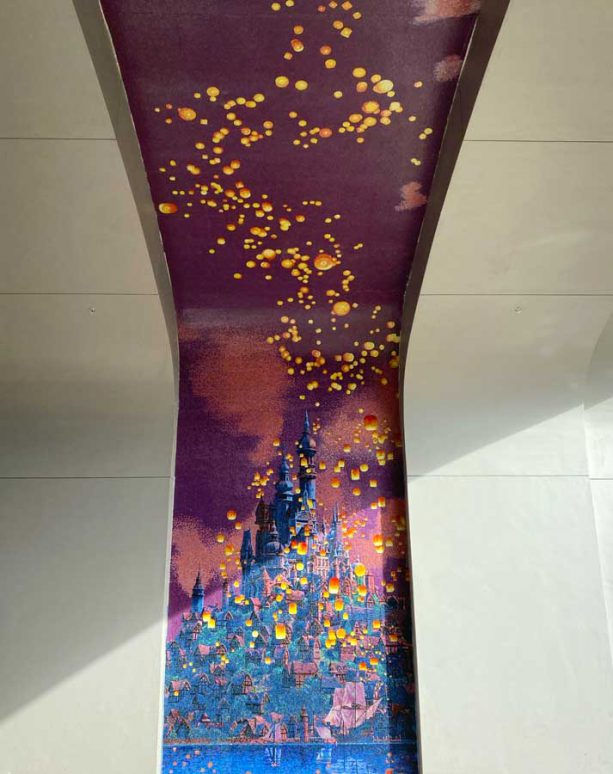 Look at the Beautiful Mosaics at Disney's Riviera Resort!