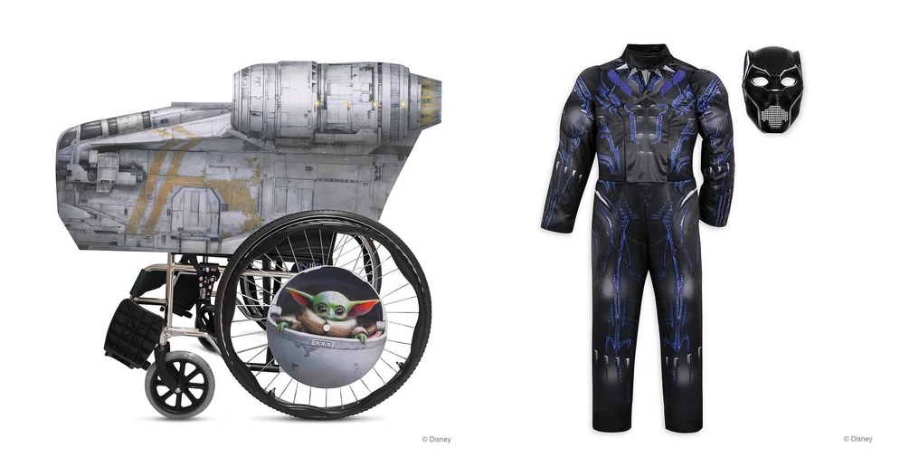 Disney Unveils New Adaptive Costumes and Wheelchair Cover Sets
