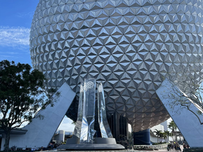 First Look: New Entrance Fountain at EPCOT