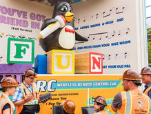 Singing Wheezy Comes To Life at Toy Story Land at Walt Disney World