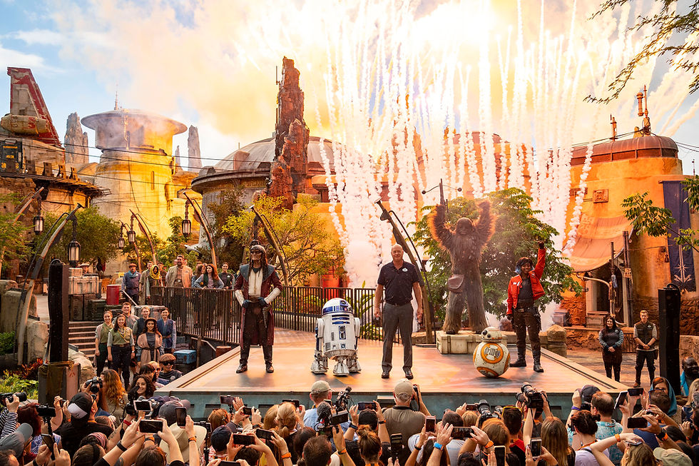 Watch the Star Wars: Galaxy's Edge Dedication Ceremony at Disney's Hollywood Studios!