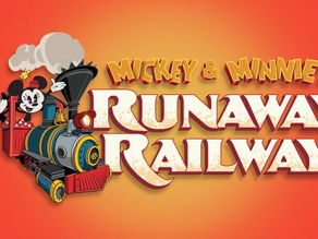 Opening Team Cast Members Take Their First Ride on Mickey & Minnie's Runaway Railway