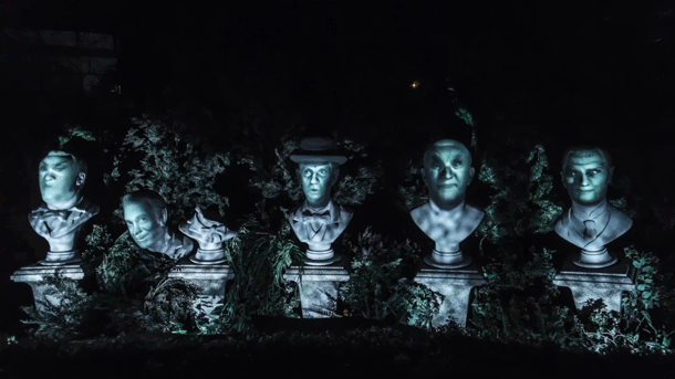 Haunted Mansion Disneyland Phantom Five