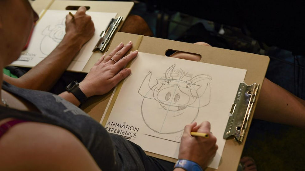 The Animation Experience at Animal Kingdom Now Features Animal ‘Villain’ Drawing Tutorials