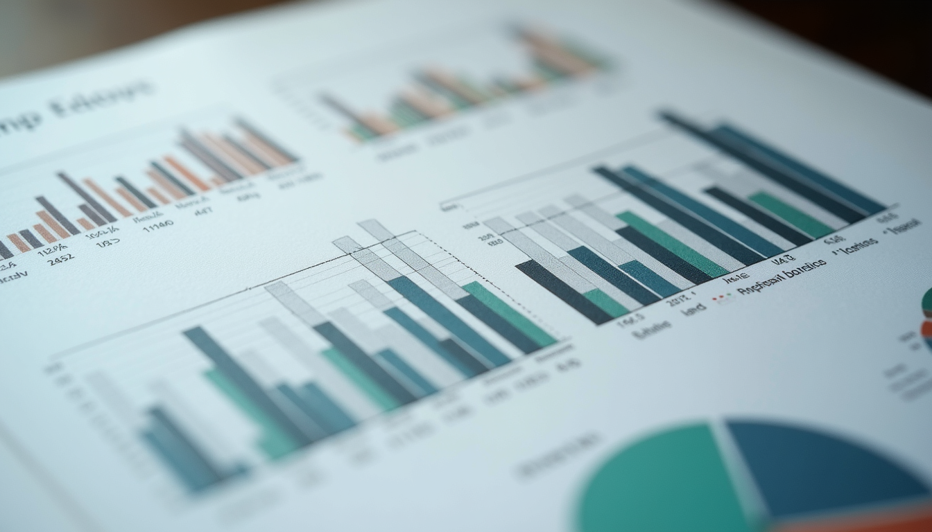 Close-up view of a diversified investment portfolio with stocks, bonds, and mutual funds