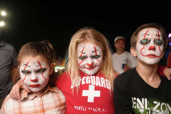 Pennywise Face Painting Atlanta