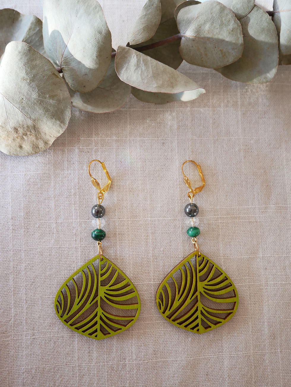 Boucles d'oreilles Tikal