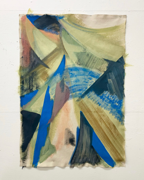 Untitled
Oil on unstretched canvas
2021
