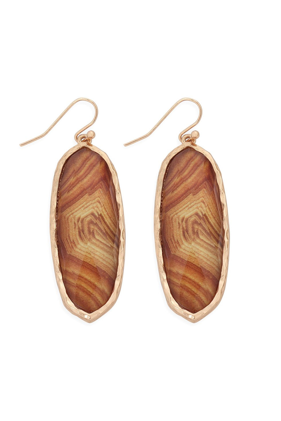 Thumbnail: Ae0341 - Printed Epoxy Earrings