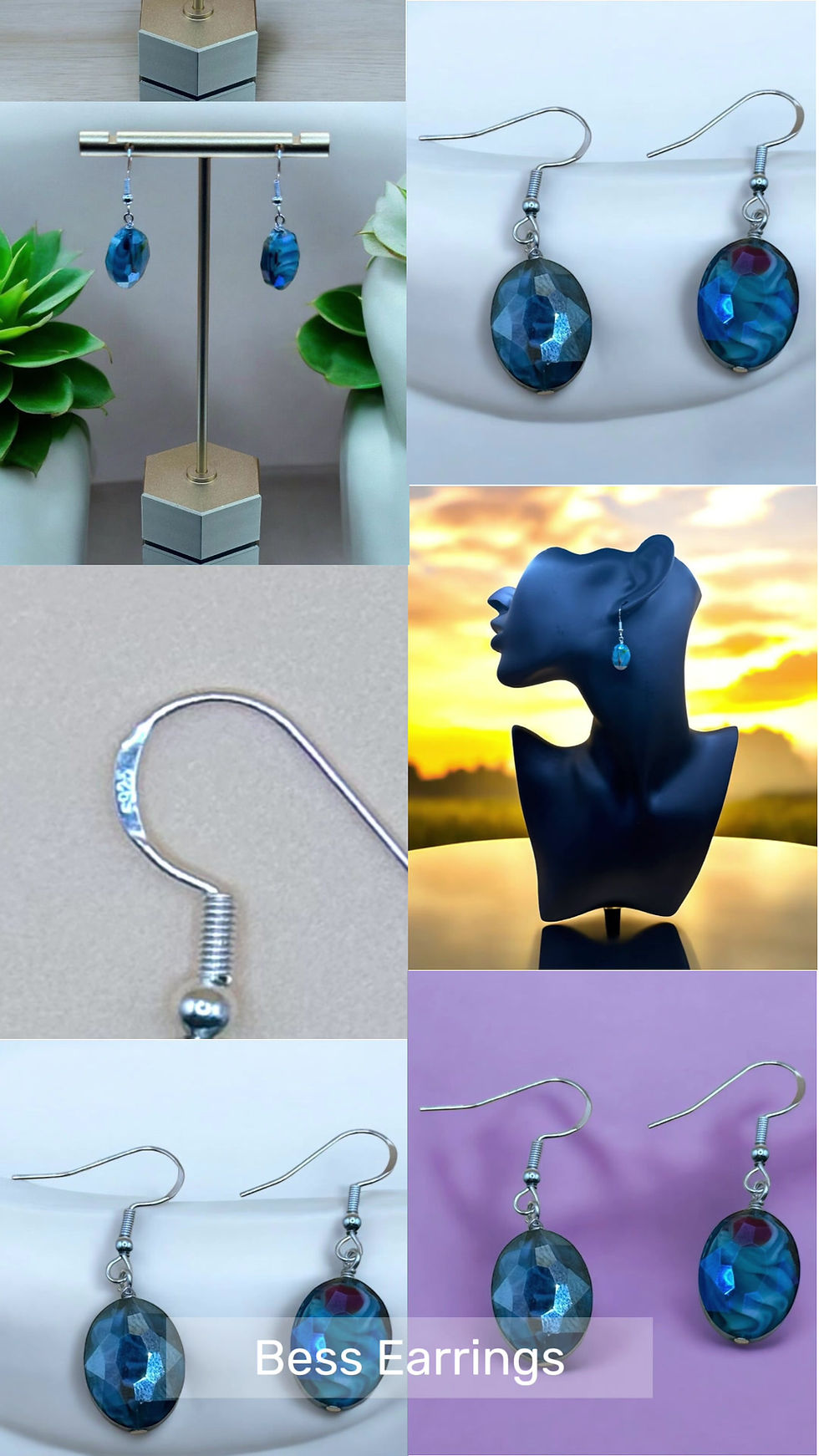 Thumbnail: Bess Drop Earrings
