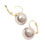 Thumbnail: Hde2343 - Hinged Pearl Earrings