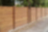 Pose de cloture palissade en bois