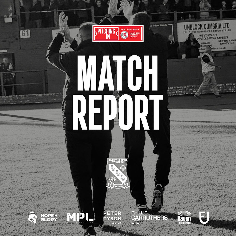 MATCH REPORT: Workington AFC 1-1 Cleethorpes Town