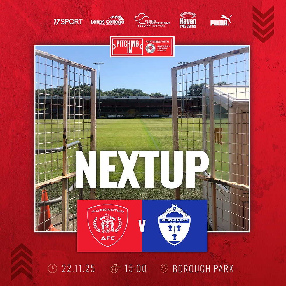 Workington AFC vs Warrington Town