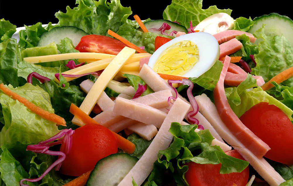 Arranged Food and Objects