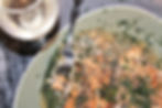 Plate of chicken Provencal with white pan sauce
