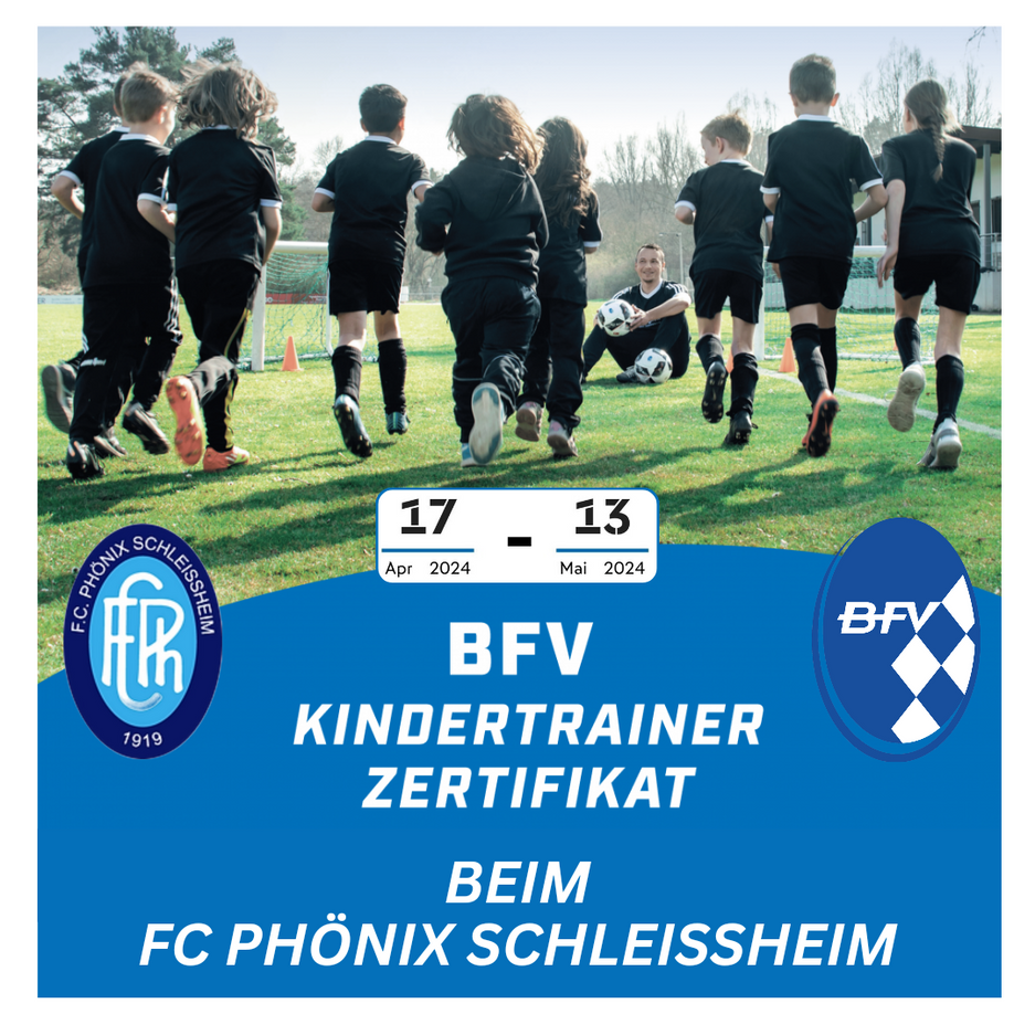 Kindertrainer-Zertifikat beim FC Phönix Schleißheim