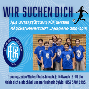 Mädchen brauchen Verstärkung!