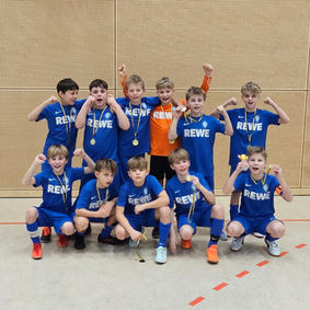 U11-1 bei den Emmeringer Hallentagen