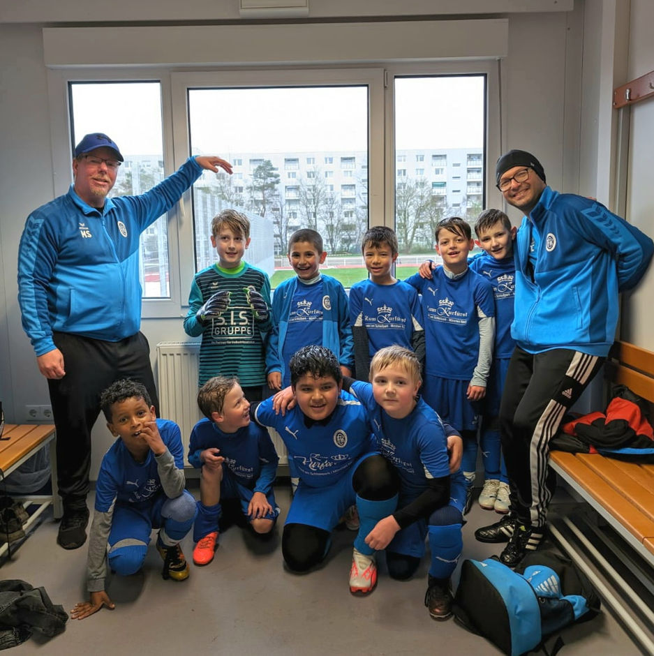 Tapfere Jungs der U9-2 mit Verletzungspech