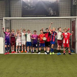 Weihnachtsfeier der U11-1 in der Soccer World München