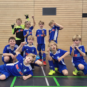 U9-1 beim Hallenturnier des SV Riedmoos