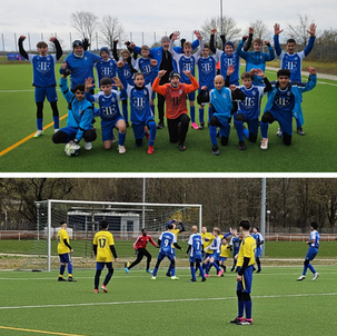 Kantersieg der U14 beim Tabellennachbarn