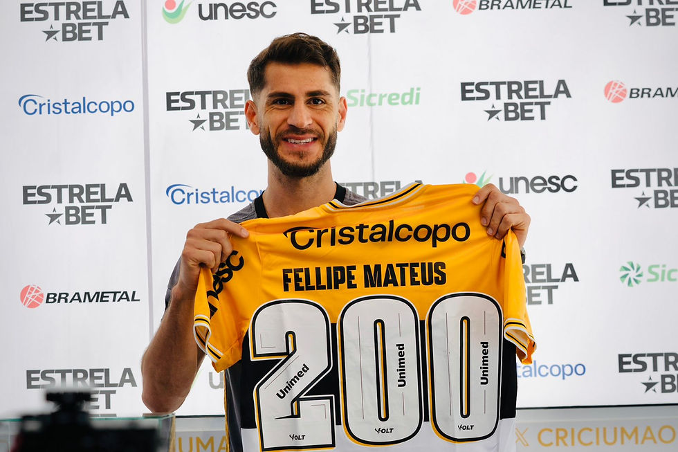 200 vezes Fellipe Mateus: Relembre os grandes momentos do meia com a camisa tricolor
