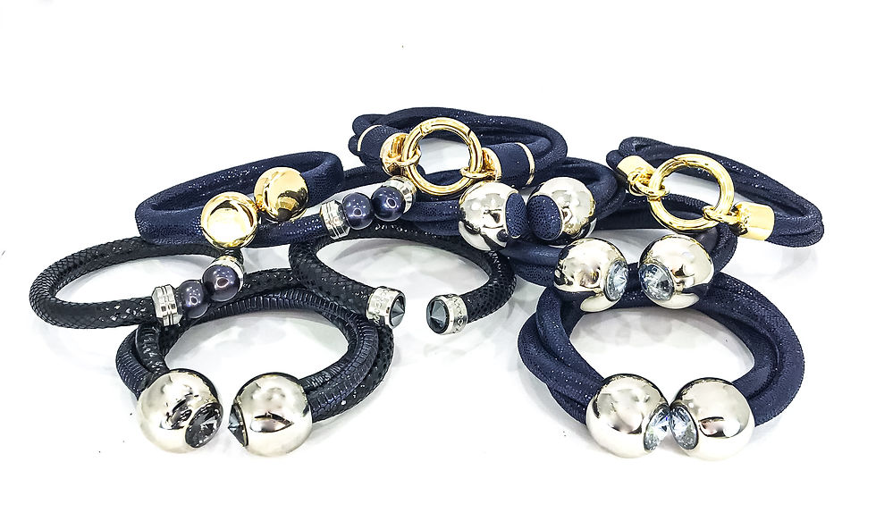 Thumbnail: Sense2 Leather Bracelet - Berry
