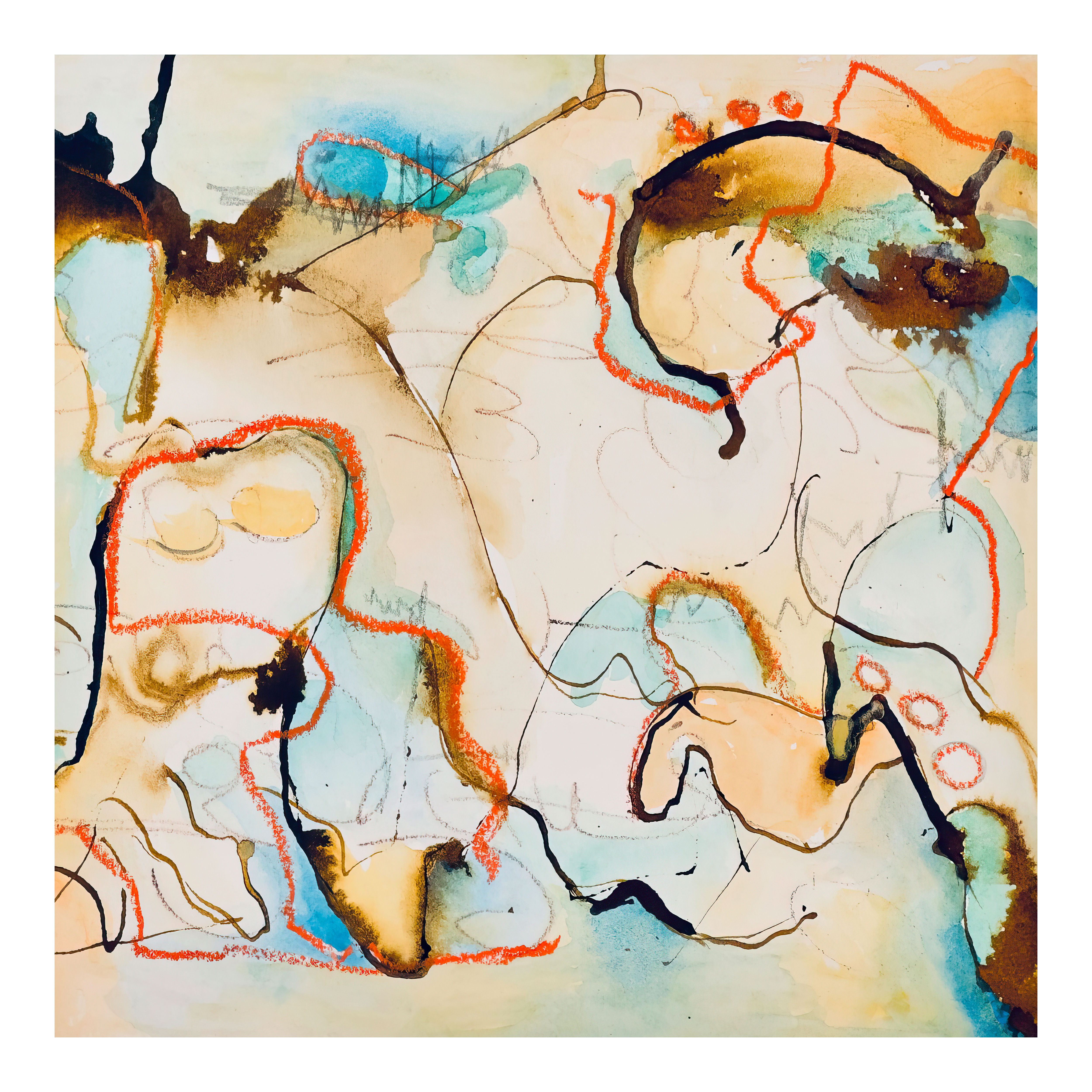 'Wandering'  - Print 50x50cm