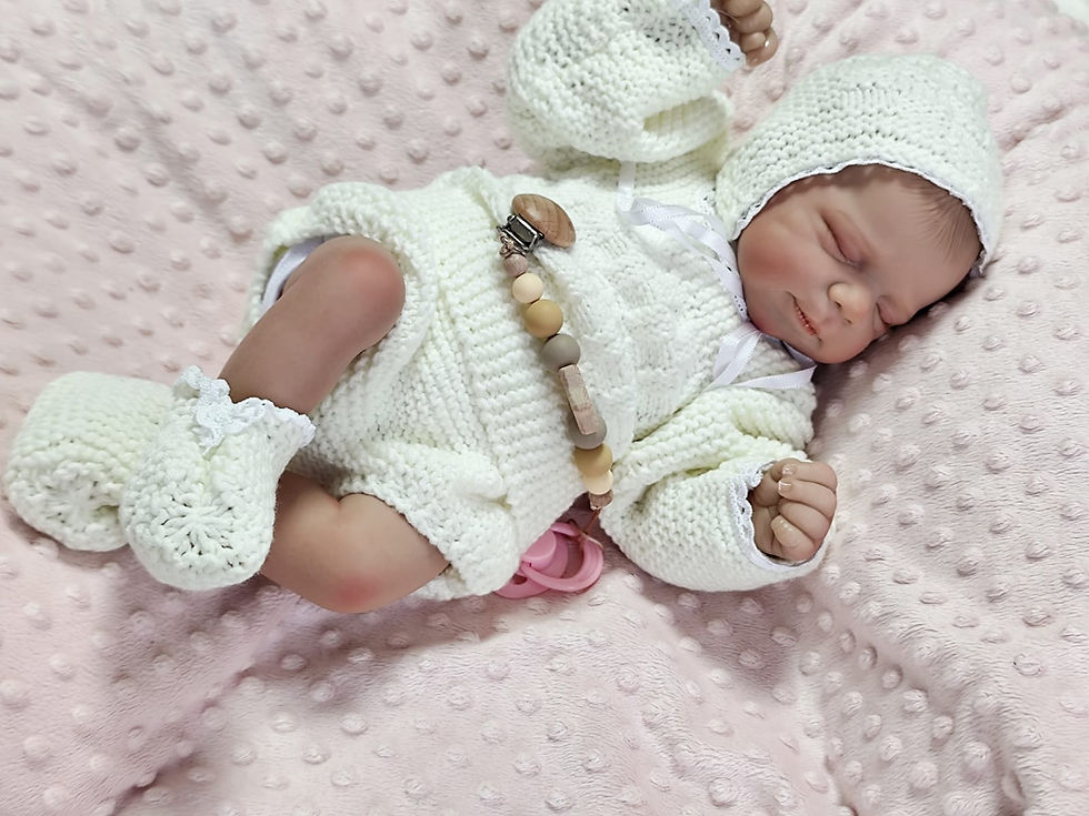 Miniatura: Muñeco realista Pascale