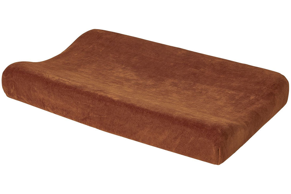 AANKLEEDKUSSENHOES VELVET - CAMEL - 50X70CM