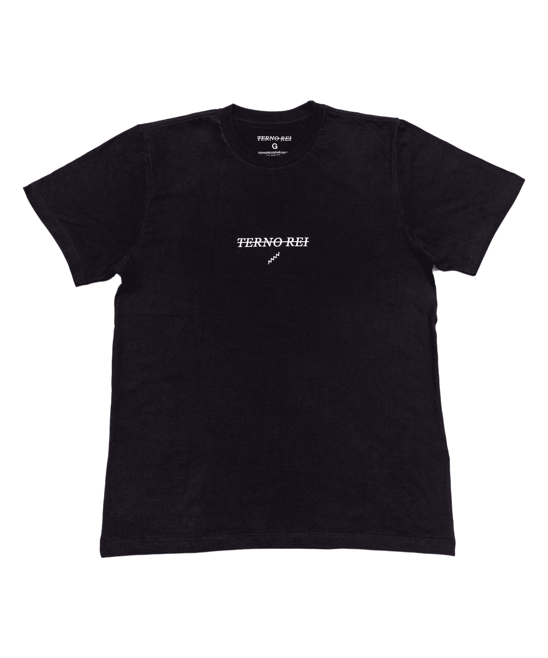 Camiseta Logo Terno Rei Preta