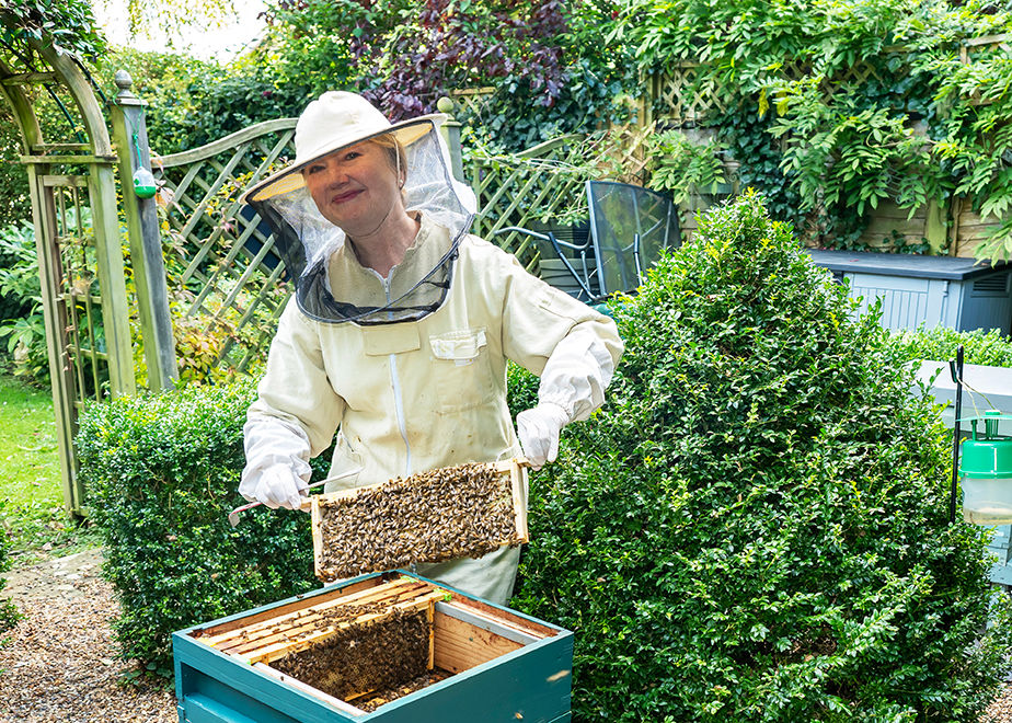 Sue Brookes. 74. Beekeeper