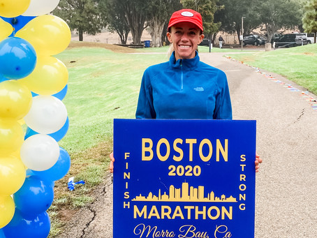 Virtual Boston Marathon Recap