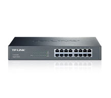 TP-LINK TL-SG1016D 16 PORT 10/100/1000 GIGABIT RACKMOUNT SWICH
