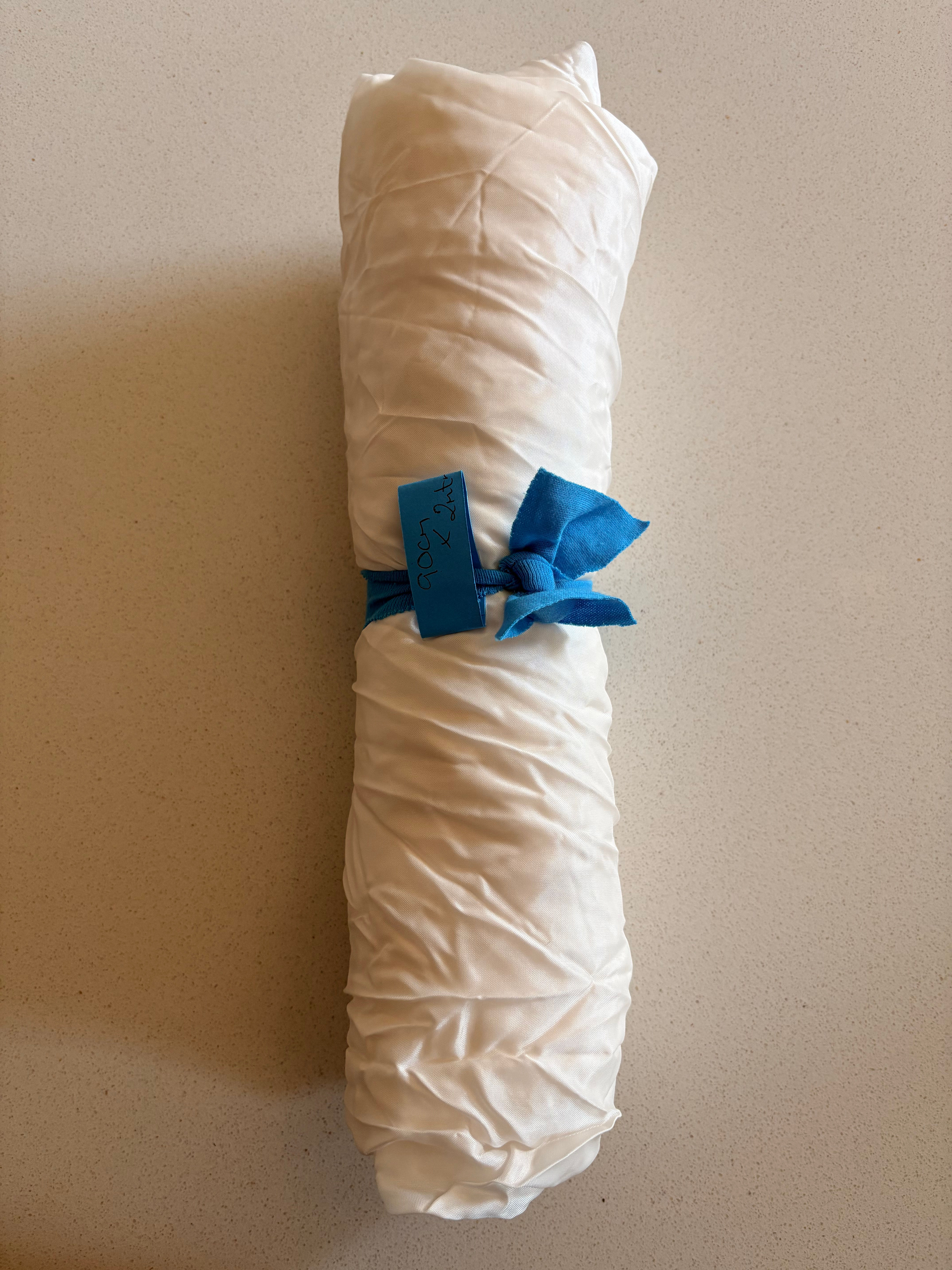 Woven Synthetic  - white