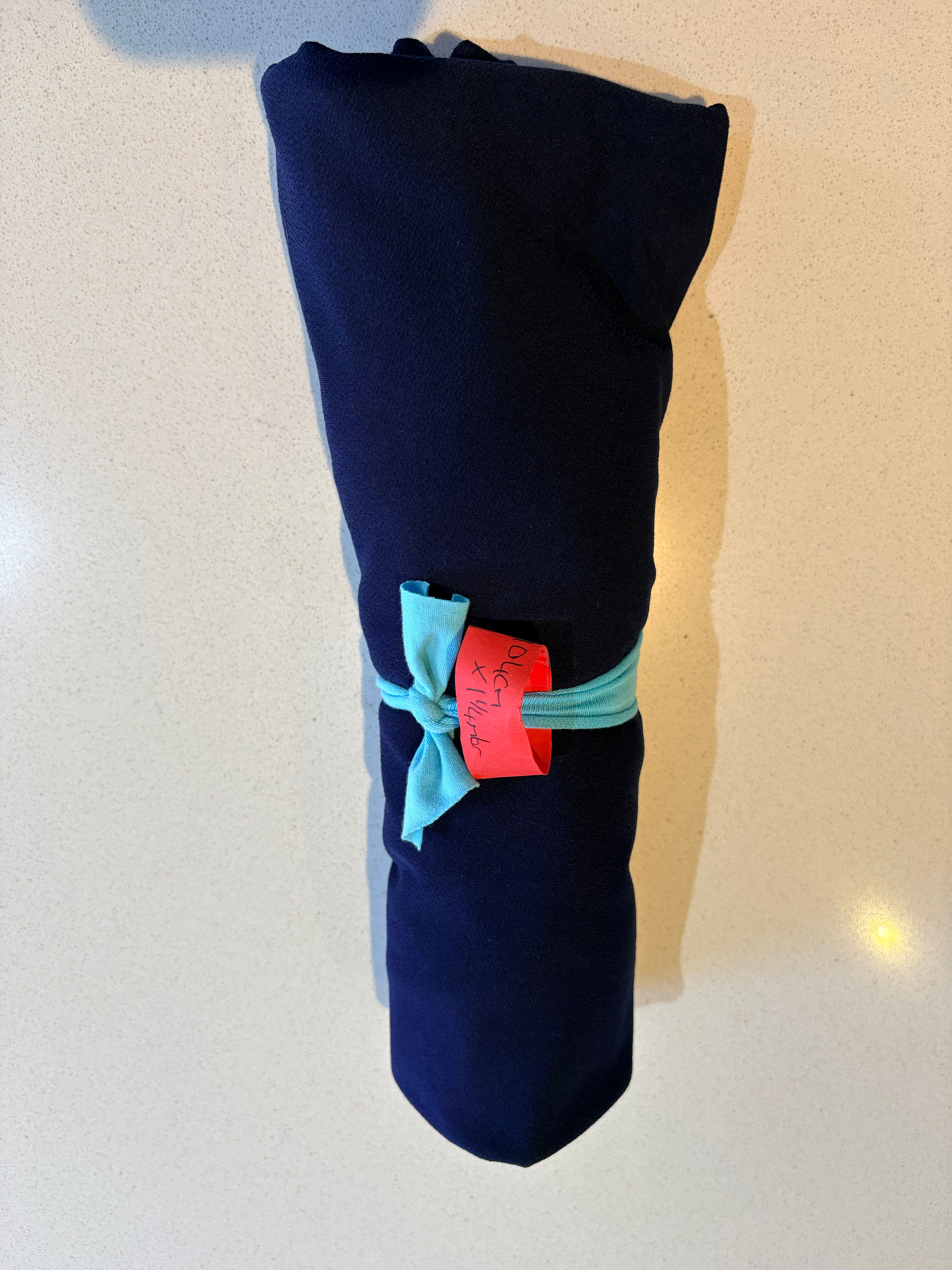 Polyester Spandex Knit - midnight blue
