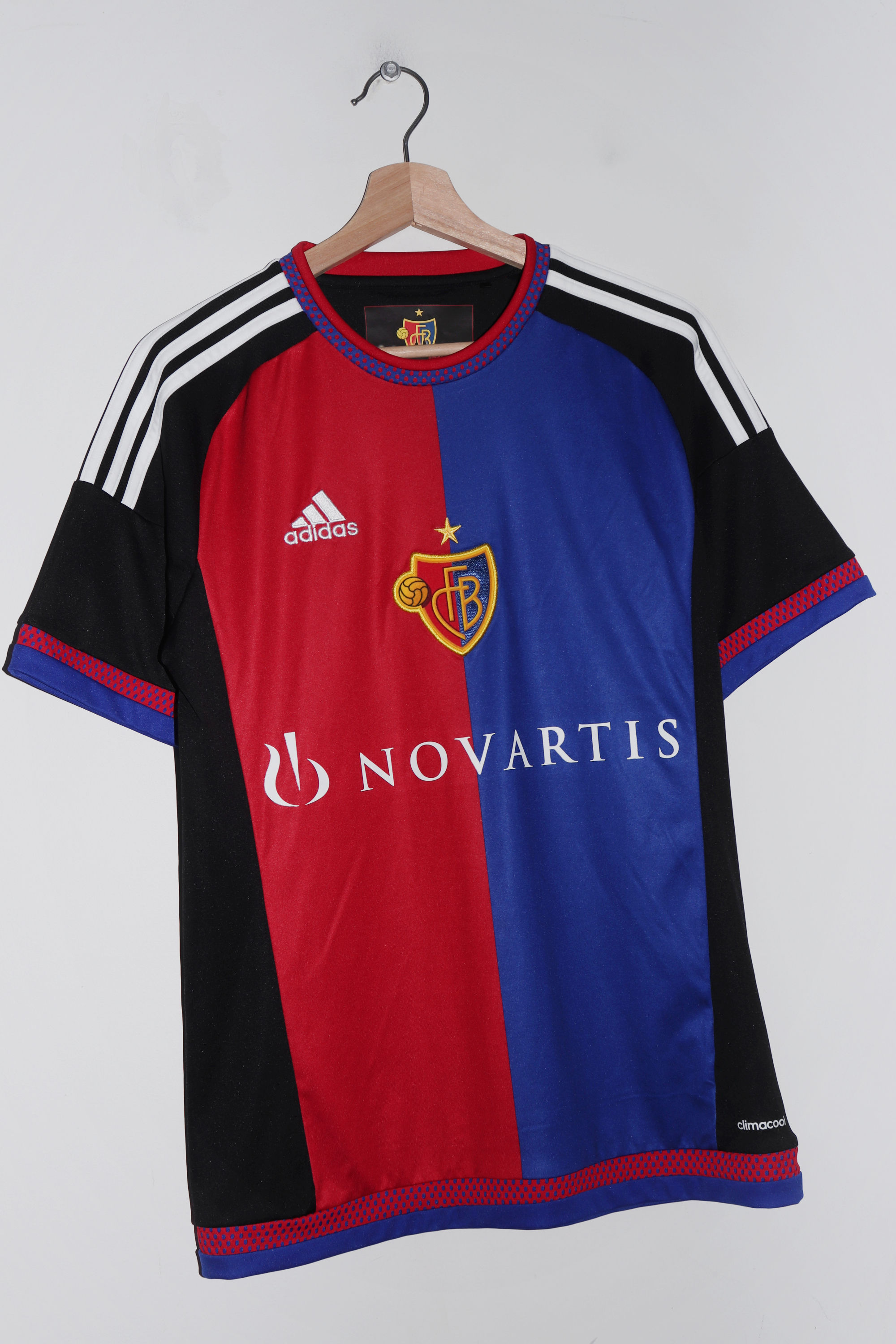 2016-17 FC Basel Home Kit Jersey (S-M/M)