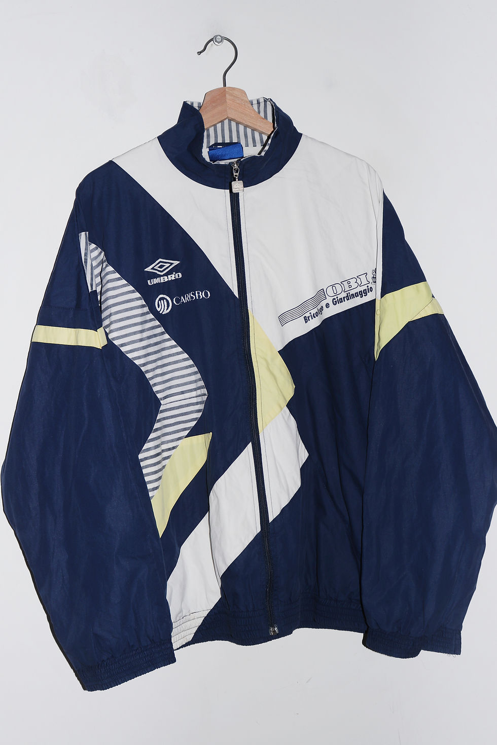 Vintage 90s Umbro Embroidered Logo Football Training Track Jacket (L-XL)