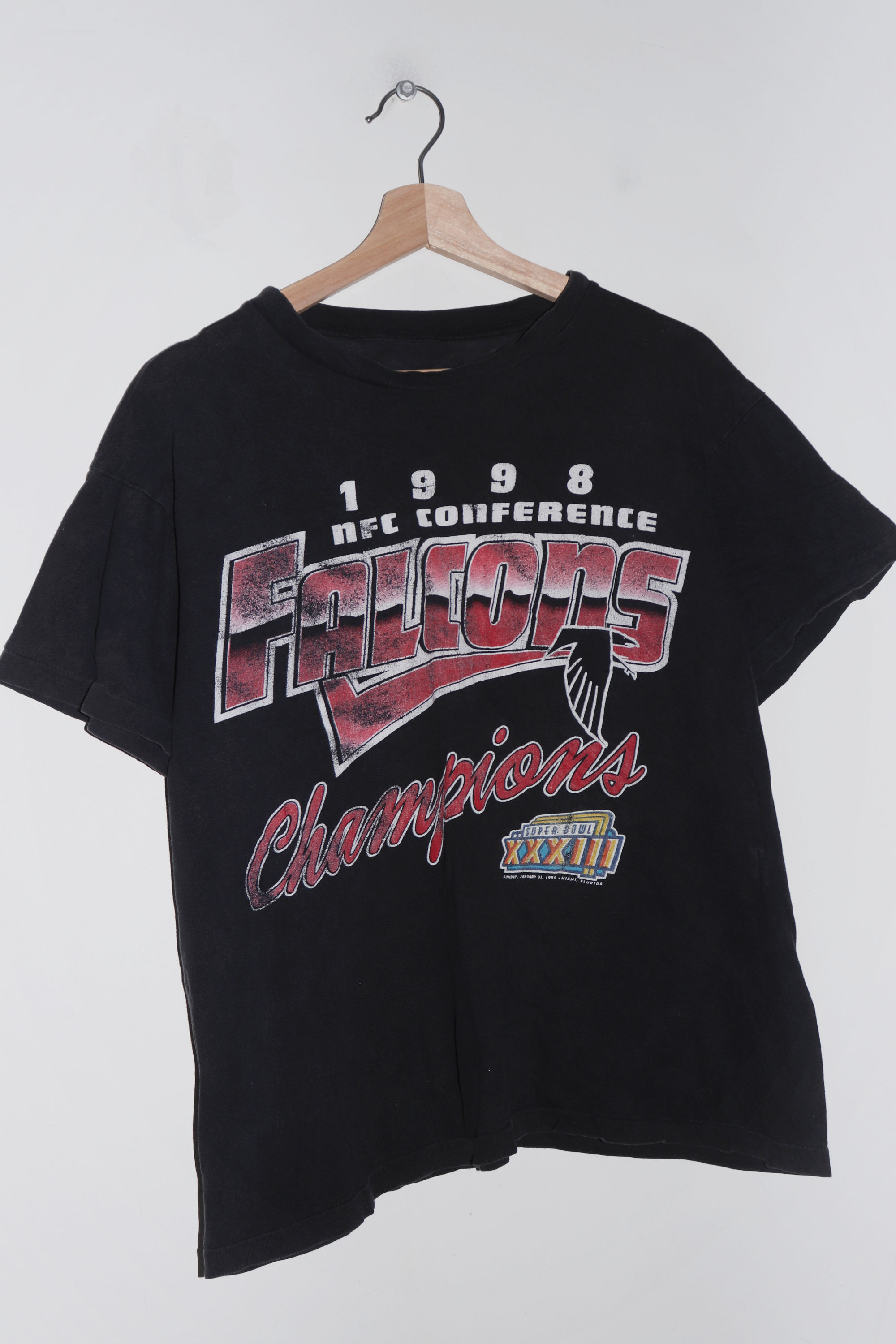 Vintage Atlanta Falcons NFC 1998 Champions Graphic Tee (M)